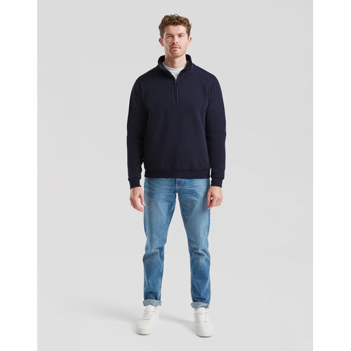 Classic Zip Neck Sweat - 4