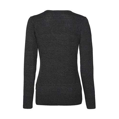 Ladies’ V-Neck Knitted Pullover thumbnail 8