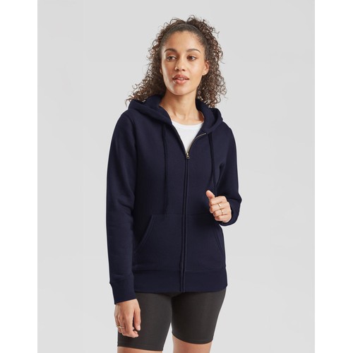 Premium Hooded Sweat Jacket Lady-Fit - 1