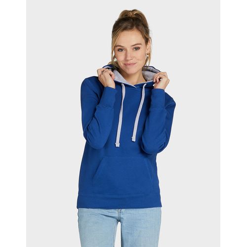 Ladies` Contrast Hoodie - 1