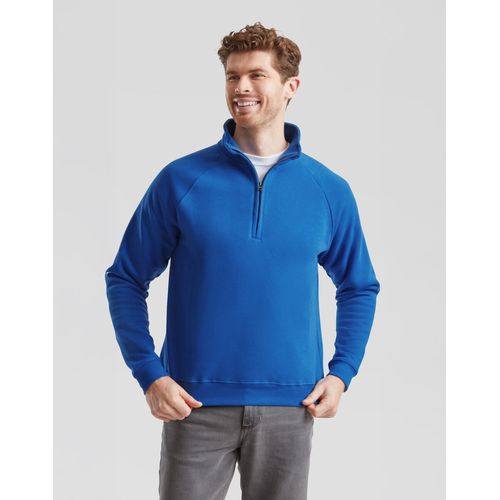 Zip Neck Raglansweat - 2