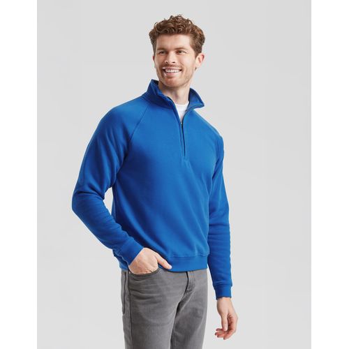 Zip Neck Raglansweat - 3