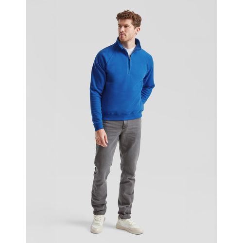 Zip Neck Raglansweat - 4