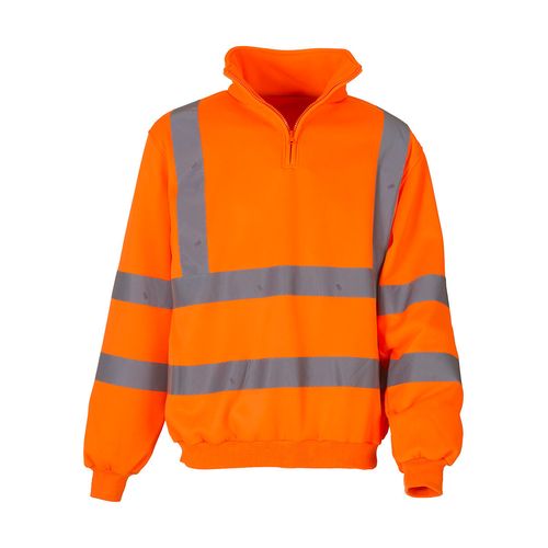 Fluo 1/4 Zip Sweat Shirt - 4