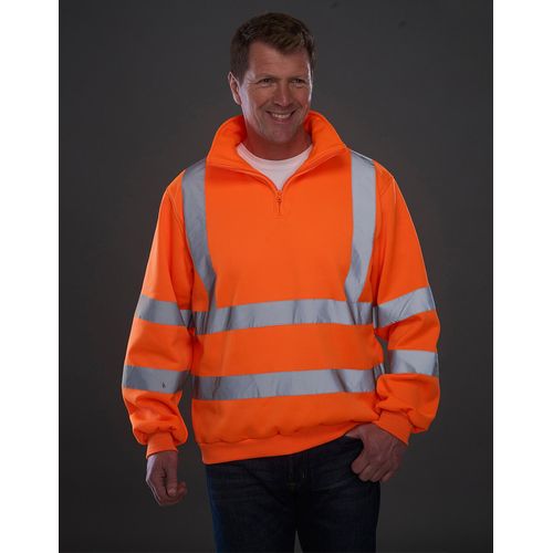Fluo 1/4 Zip Sweat Shirt - 3