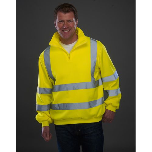Fluo 1/4 Zip Sweat Shirt - 2
