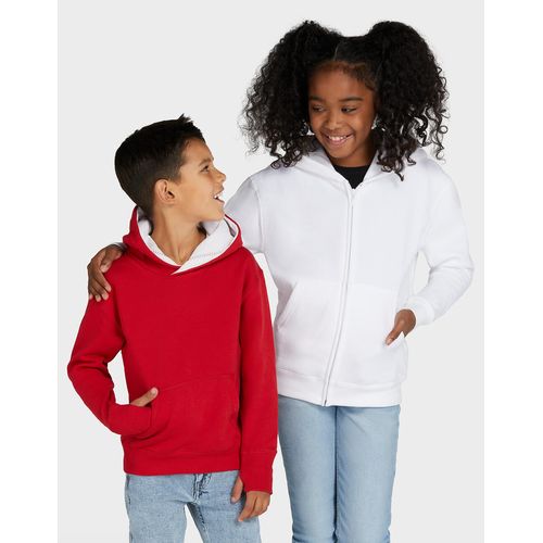 Kids` Contrast Hoodie - 4