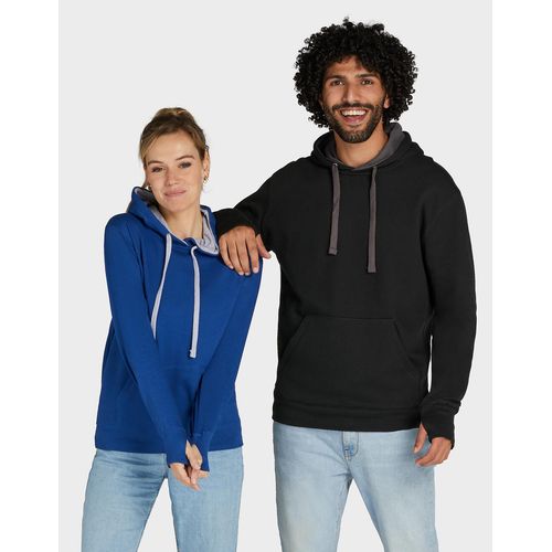 Men`s Contrast Hoodie - 2