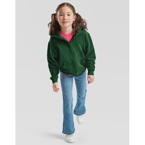 Kids` Classic Hooded Sweat Jacket - 4