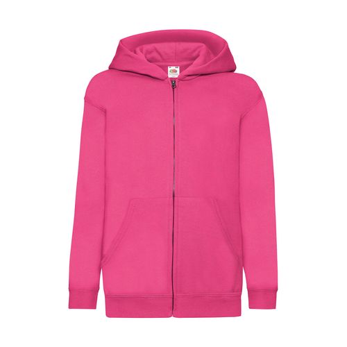 Kids` Classic Hooded Sweat Jacket - 6