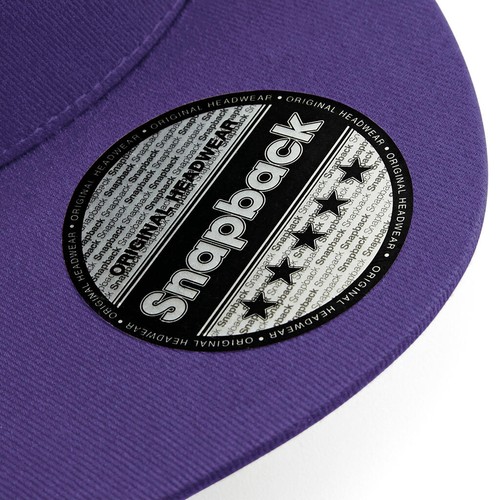 5 Panel Snapback Rapper Cap thumbnail 6