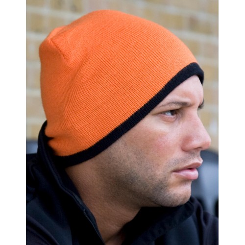 Soft Feel Cuffless Reversible Beanie thumbnail 4