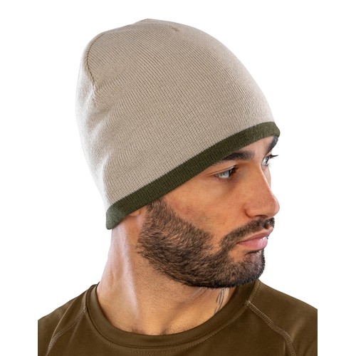 Soft Feel Cuffless Reversible Beanie thumbnail 9