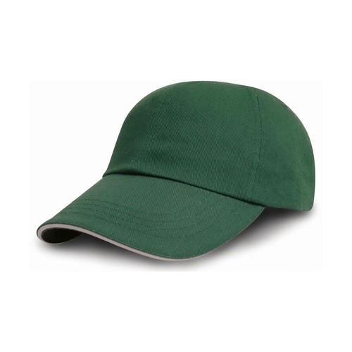 Brushed Cotton Decorator Cap with Sandwich Peak thumbnail 6