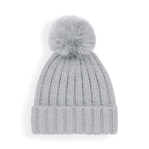 Bonnet Chunky Pop Pom Verbier thumbnail 4