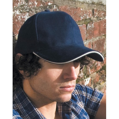 Sandwich Brushed Cotton Cap thumbnail 4