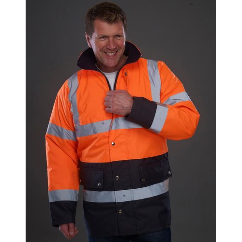 Fluo 2 Tone Motorway Jacket - 2