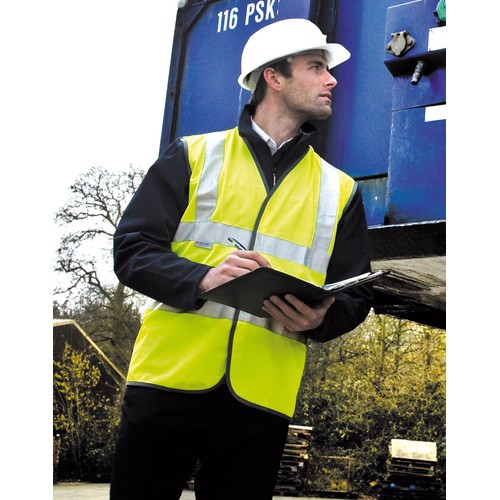 Recycled Safety Hi-Vis Vest thumbnail 4