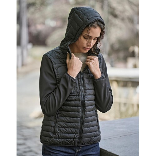 Ladies` Hooded Crossover Jacket - 1