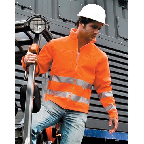 Hi-Vis Softshell Jacket thumbnail 4