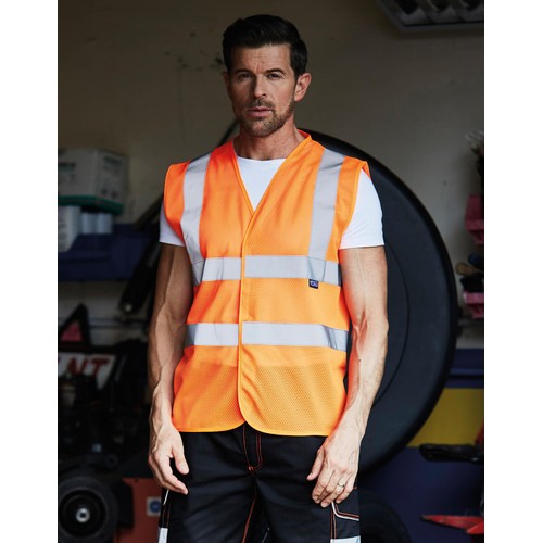 Fluo Open Mesh Waistcoat - 1