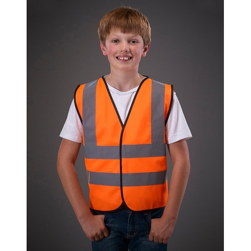 Kids Fluo 2 Band + Brace Waistcoat - 1