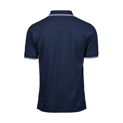 Luxury Stripe Stretch Polo thumbnail 5