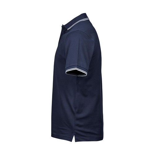 Luxury Stripe Stretch Polo thumbnail 4