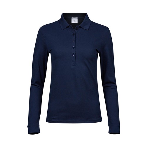Ladies Luxury LS Stretch Polo thumbnail 6