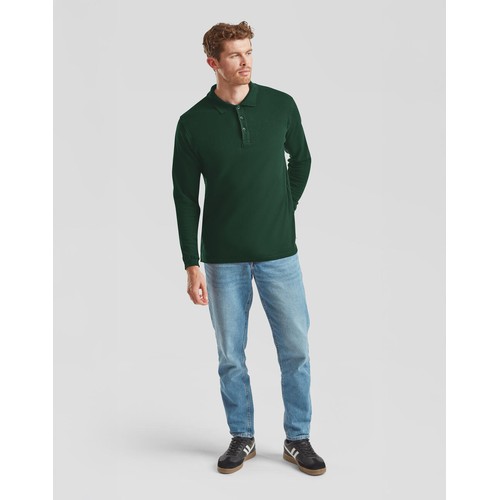 Premium Long Sleeve Polo thumbnail 5
