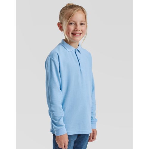 Kids` 65/35 Long Sleeve Polo - 2
