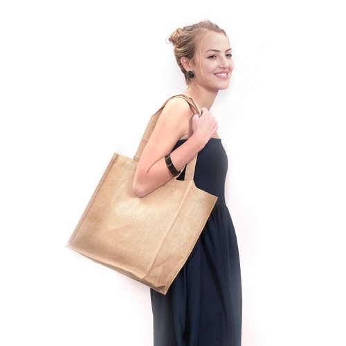 Chennai Short Handled Jute Shopper Bag thumbnail 4
