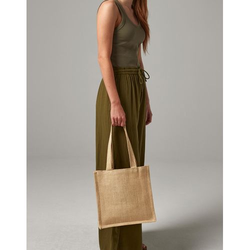 Jute Compact Tote - 2