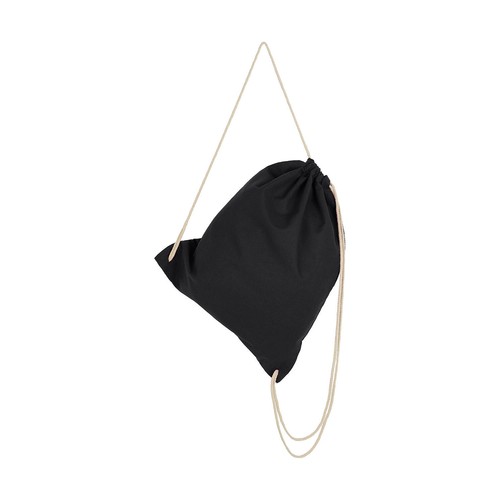 Organic Cotton Drawstring Backpack - 1