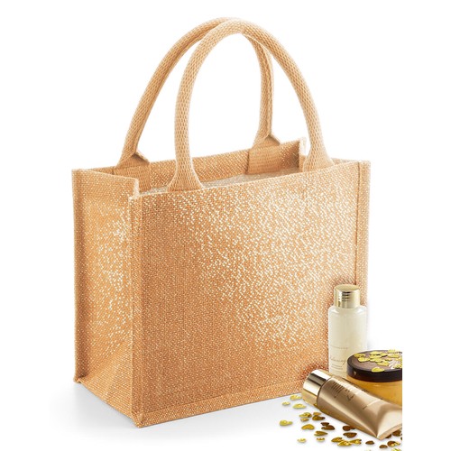 Shimmer Jute Mini Gift Bag thumbnail 4