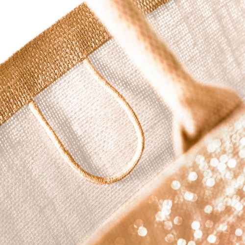 Shimmer Jute Shopper thumbnail 5