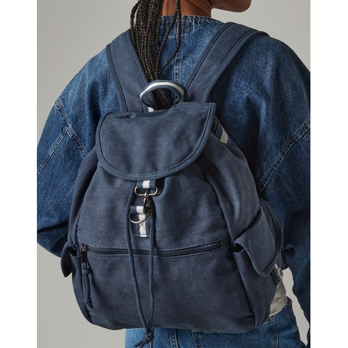Vintage Canvas Backpack - 1