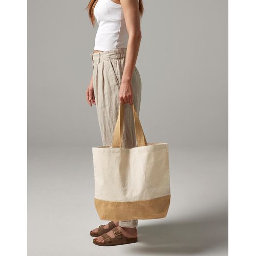 Jute Base Canvas Tote - 2