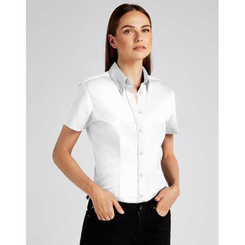 Women`s Tailored Fit Premium Oxford Shirt SSL - 9