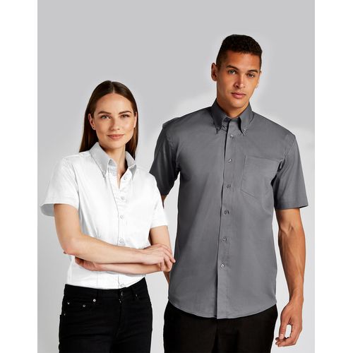 Women`s Tailored Fit Premium Oxford Shirt SSL - 2