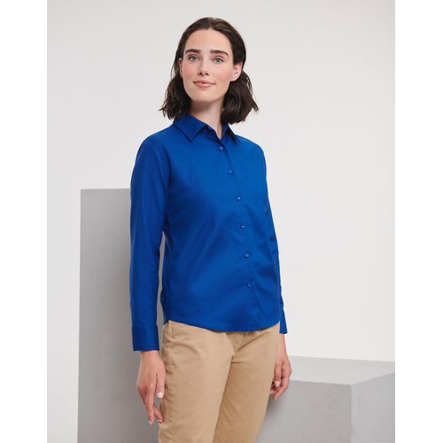 Ladies` Classic Oxford Shirt LS thumbnail 5