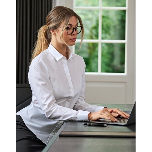 Ladies` Stretch Luxury Shirt - 2