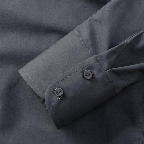 Ladies` LS Fitted Poplin Shirt thumbnail 12