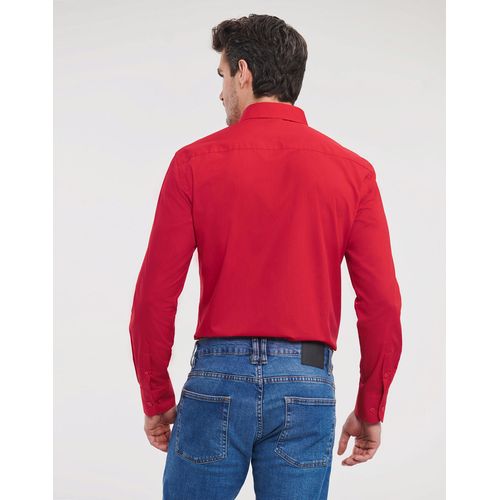 Tailored Poplin Shirt LS - 4