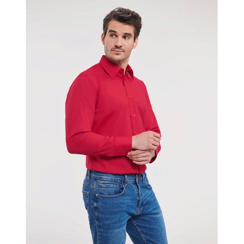 Tailored Poplin Shirt LS thumbnail 5