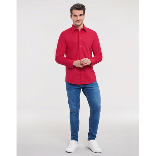 Tailored Poplin Shirt LS thumbnail 6