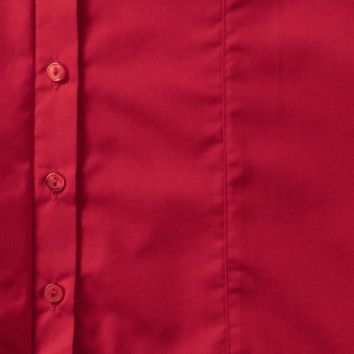 Ladies` Fitted Poplin Shirt - 6