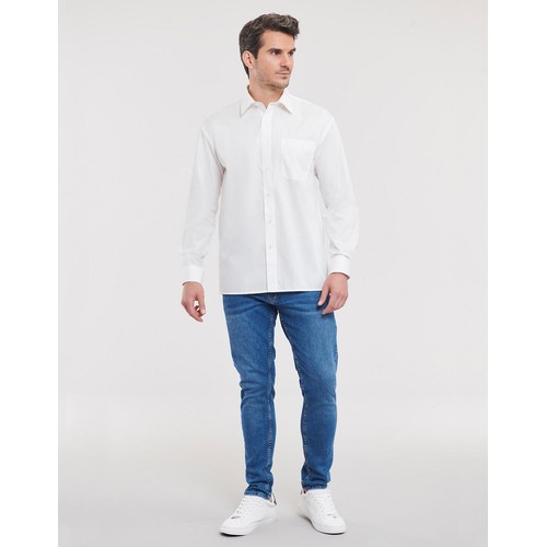 Cotton Poplin Shirt LS thumbnail 6
