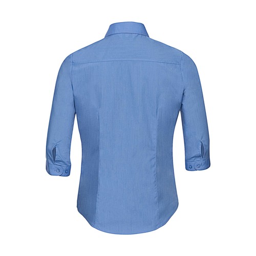 3/4 sleeve Poplin Shirt thumbnail 4