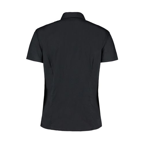 Women`s Tailored Fit Mandarin Collar SSL - 4